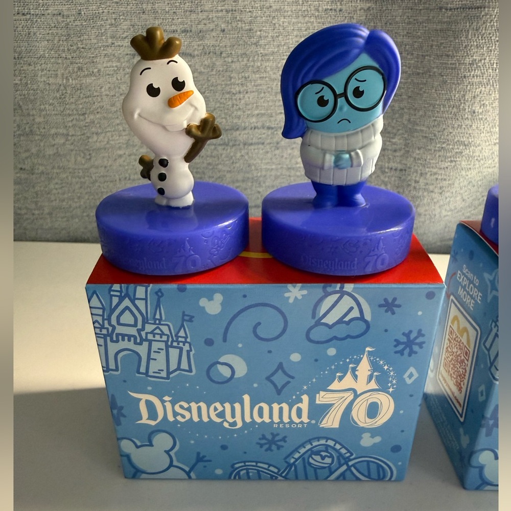 Disney 70th Anniversary Olaf & Sadness